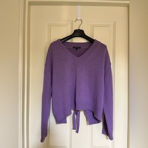 Lavender purple sweater from Korea